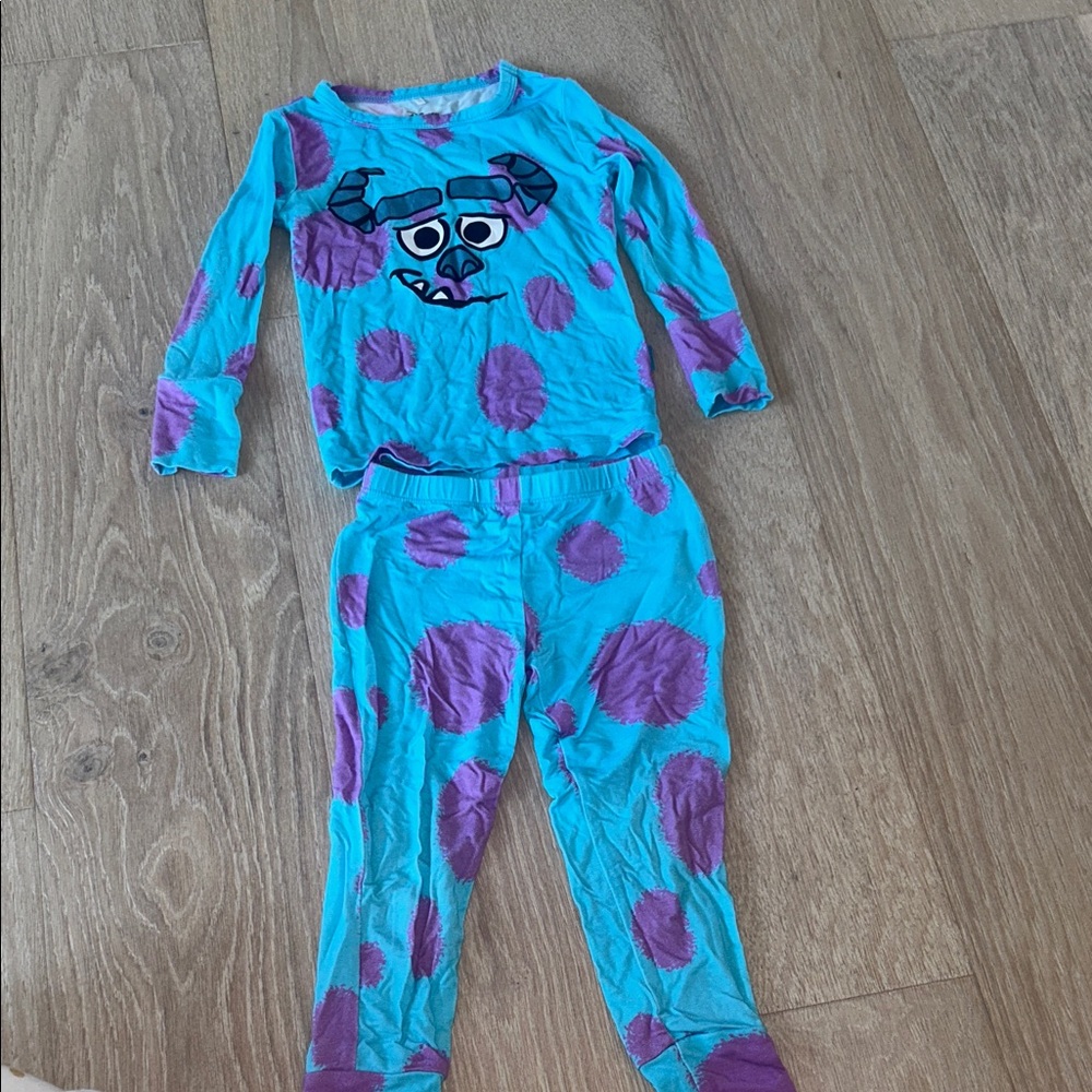 Posh peanut monsters inc sully pajamas